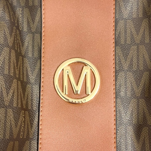 Vegan leather MARCO backpack purse - Picture 3 of 9